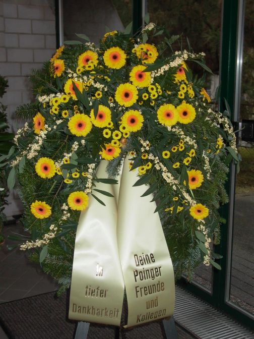 Trauerkranz Blumen Lang Darmstadt-Eberstadt